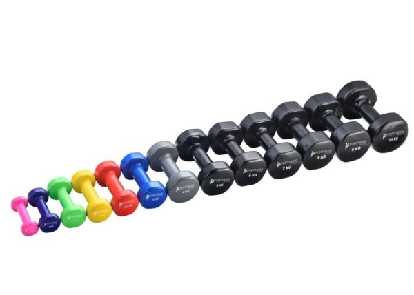 Fortress Vinyl Dumbbell Weights - Image 3